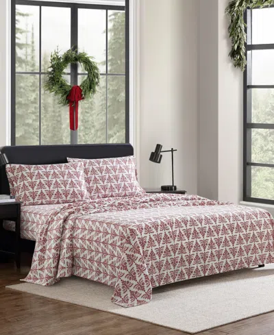 Eddie Bauer Holiday Cotton Flannel 4 Pc. Sheet Set, Full