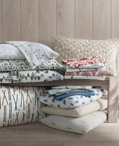 Eddie Bauer Holiday Cotton Flannel 4 Pc. Sheet Set, Full
