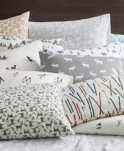 Eddie Bauer Holiday Cotton Flannel 4 Pc. Sheet Set, Full