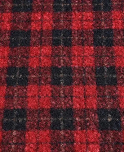 Eddie Bauer Capitol Hill Plaid Boucle Throw, 70" X 50"