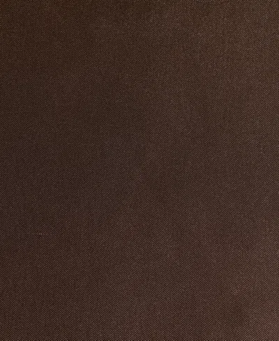 Betsey Johnson Solid Satin Sheet Set In Brown