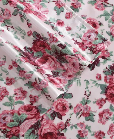 Betsey Johnson Closeout!  Satin 4-pc. Sheet Set, King In Multi