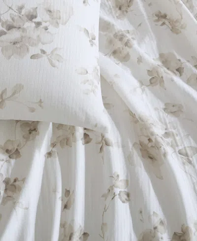 Calvin Klein Closeout!  Eternity Floral Cotton Gauze 3-pc. Duvet Cover Set, Queen