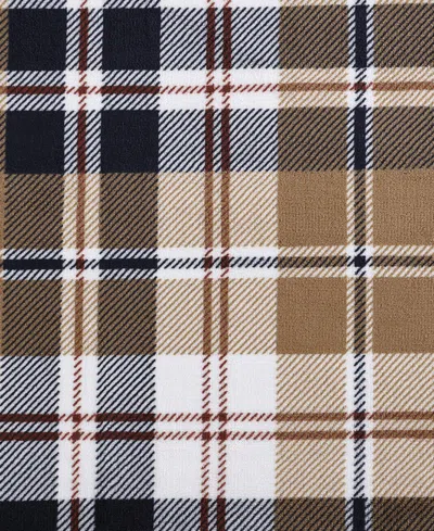 Eddie Bauer Trailhead Plaid Flannel Oversized Throw, 70" X 60"