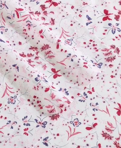 Betsey Johnson Printed Microfiber 4 Piece Sheet Set, Full