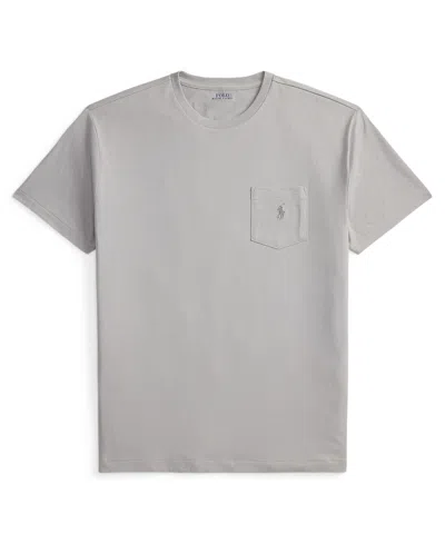 Polo Ralph Lauren Men's Classic Fit Crew Neck Pocket T-shirt In Gray