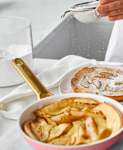 Greenpan Reserve Hard Anodized Aluminum, Stainless Steel 3 Piece Nonstick Frying Pan Set In Pink