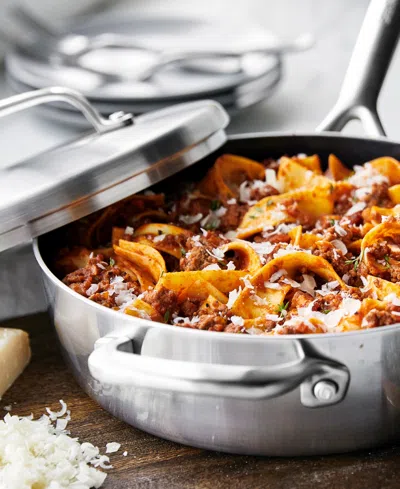 Greenpan Gp5 Stainless Steel 4-quart Saute Pan With Lid In Silver