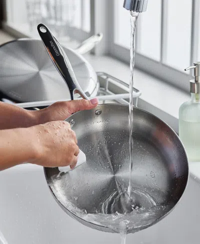 Greenpan Valencia Pro Stainless Steel Uncoated 10-pc. Cookware Set In Gray