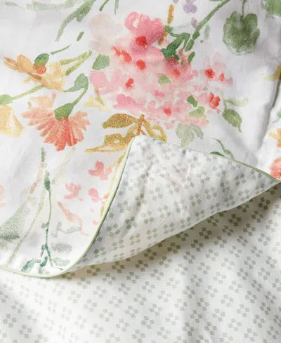 Ralph Lauren Marguerite 3-pc. Floral Comforter Set, Full/queen In Green