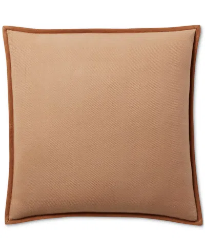 Ralph Lauren Collier Solid Decorative Pillow, 20" X 20" In Multi