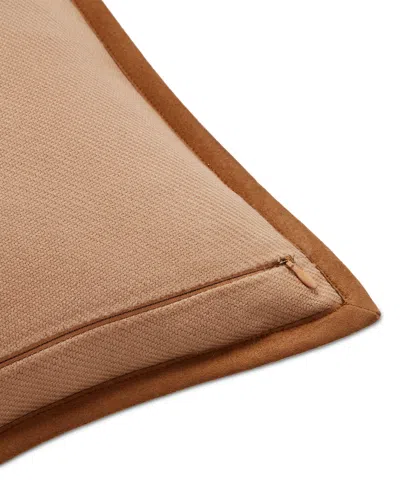 Ralph Lauren Collier Solid Decorative Pillow, 20" X 20" In Multi