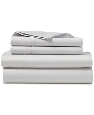 Ralph Lauren Spencer 475 Thread Count Cotton Sateen 4-pc. Sheet Set, California King In Gray