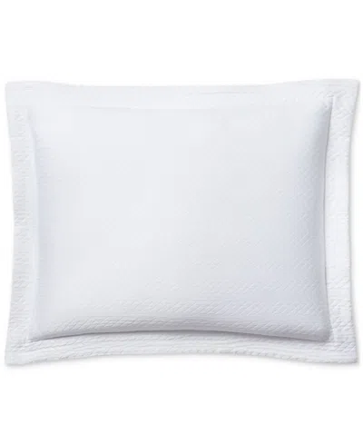 Ralph Lauren Kaia Matelasse Sham, Standard In White