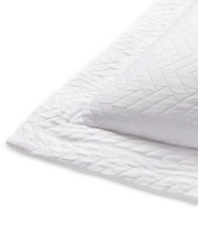 Ralph Lauren Kaia Matelasse Sham, Standard In White