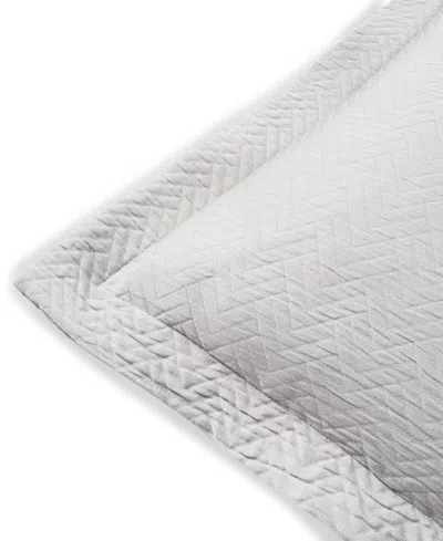 Ralph Lauren Kaia Matelasse Sham, King In Gray