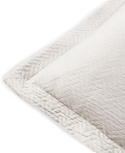 Ralph Lauren Kaia Matelasse Sham, King In White