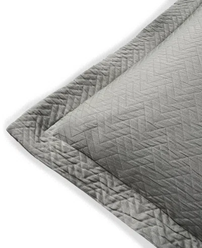 Ralph Lauren Kaia Matelasse Sham, King In Gray