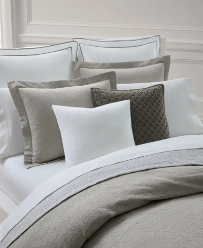 Ralph Lauren Sascha Textured Medallion Comforter Set, King In Gray