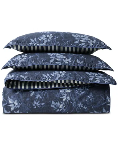 Ralph Lauren Caterina 3-pc. Comforter Set, Full/queen In Blue