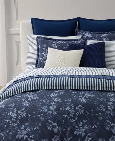 Ralph Lauren Caterina 3-pc. Comforter Set, Full/queen In Blue