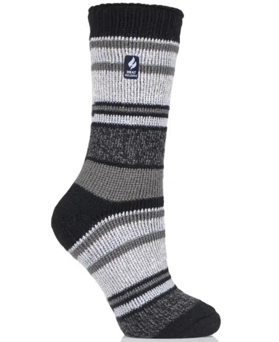 Heat Holders Women's Yasmine Multi Stripe Crew Socks In Multi