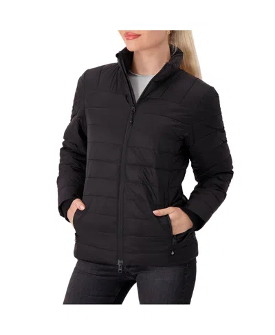 Heat Holders Women's Penelope Puffer Jacket In Black