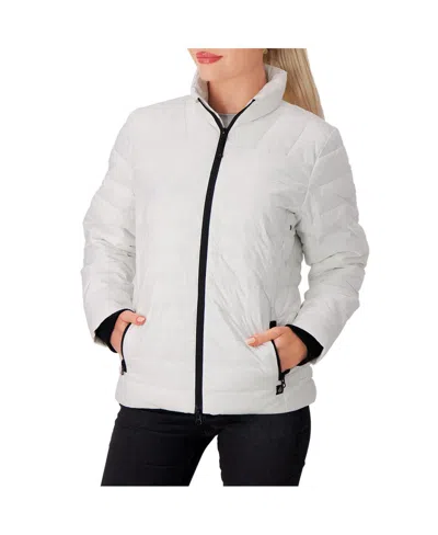 Heat Holders Women's Penelope Puffer Jacket In White
