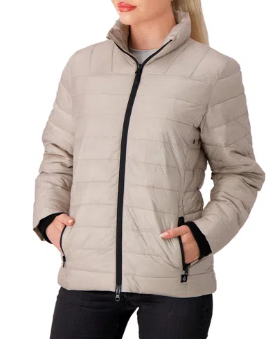 Heat Holders Women's Penelope Puffer Jacket In Brown