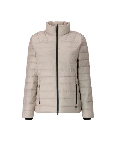 Heat Holders Women's Penelope Puffer Jacket In Brown