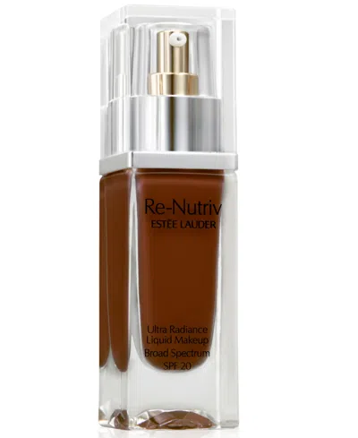 Estée Lauder Re-nutriv Ultra Radiance Liquid Foundation Spf 20 In Brown