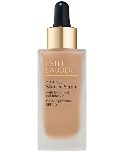 Estée Lauder Futurist Skin Tint Serum Foundation With Glycerin Spf 20 In Transparent