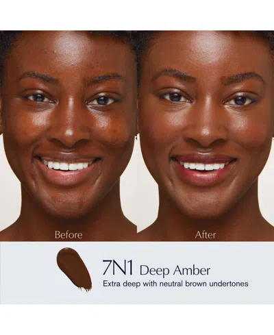 Estée Lauder Double Wear Sheer Long-wear Makeup Spf 19 7n1 Deep Amber 1 oz/ 30 ml In Brown