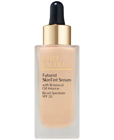 Estée Lauder Futurist Skin Tint Serum Foundation With Glycerin Spf 20 In Transparent
