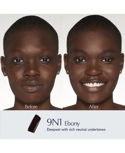 Estée Lauder Futurist Skin Tint Serum Foundation Spf 20 With Glycerin 9n1 Ebony 1 oz In Black