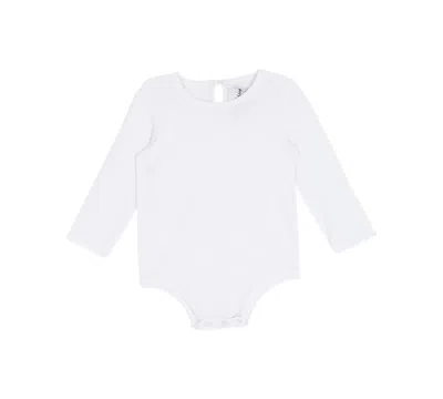 Rare Editions Baby Girls 2-piece Long Sleeves Top And Jumper Set In Red