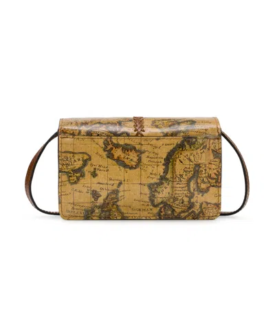 Patricia Nash Bianco Crossbody Organizer In Brown
