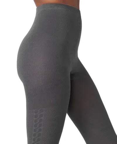 Hue Women's Cable Sweater Tights U24245 In Gray