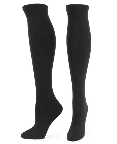 Hue Women's 3-pack Over-the-knee Boot Socks In Black