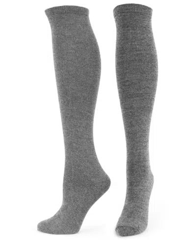 Hue Women's 3-pack Over-the-knee Boot Socks In Gray