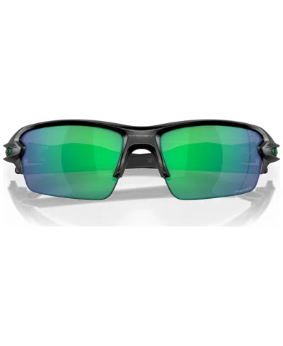 Oakley Men's Polarized Low Bridge Fit Sunglasses, Oo9271 Flak 2.0 61