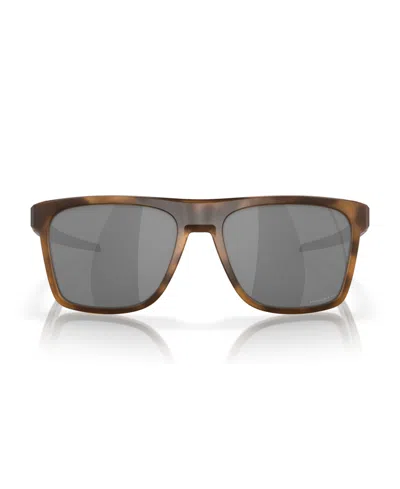 Oakley Man Sunglasses Oo9100 Leffingwell In Prizm Black Polarized