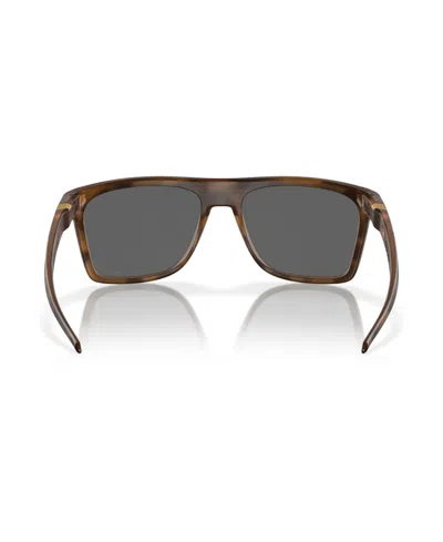 Oakley Man Sunglasses Oo9100 Leffingwell In Prizm Black Polarized