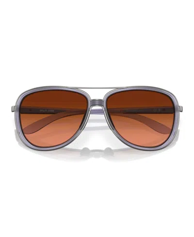 Oakley Split Time Sunglasses In Matte Trans Lilac
