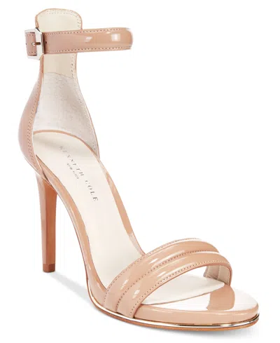 Kenneth Cole New York Women's Brooke Ankle Strap Sandals In Neutral