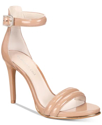 Kenneth Cole New York Women's Brooke Ankle Strap Sandals In Neutral