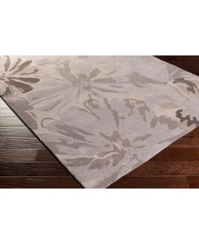 Livabliss Athena Ath-5135 Taupe 4' X 6' Area Rug In Brown