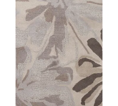 Livabliss Athena Ath-5135 Taupe 4' X 6' Area Rug In Brown