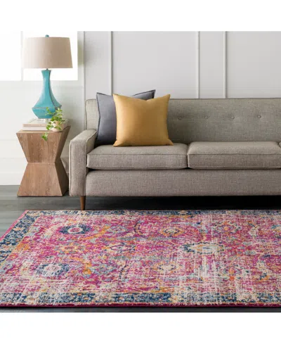 Livabliss Harput Hap-1013 Garnet 3'11" X 5'7" Area Rug In Pink