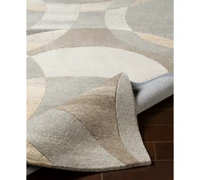 Livabliss Forum Fm-7210 Dark Brown 2' X 3' Area Rug In Brown